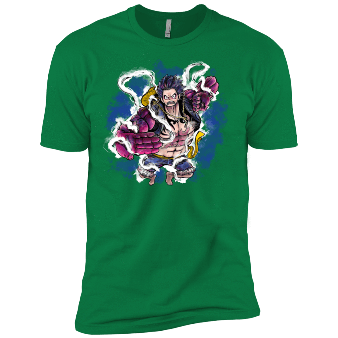 T-Shirts Kelly Green / X-Small Luffy 3 Men's Premium T-Shirt