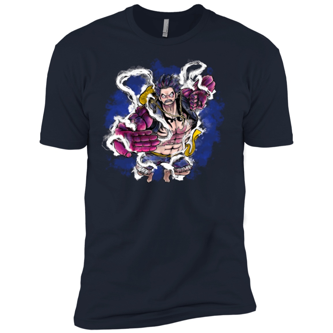 T-Shirts Midnight Navy / X-Small Luffy 3 Men's Premium T-Shirt