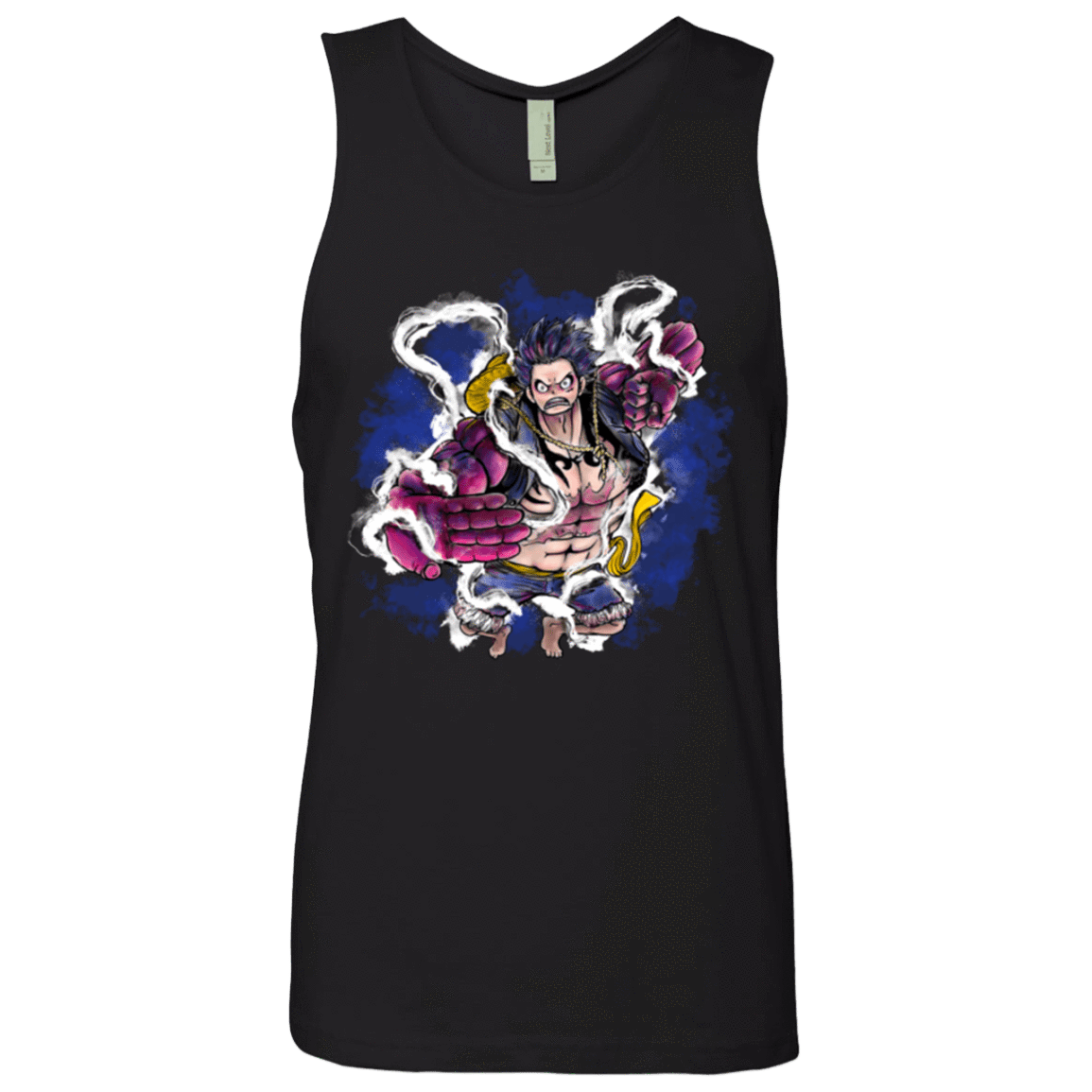 T-Shirts Black / Small Luffy 3 Men's Premium Tank Top