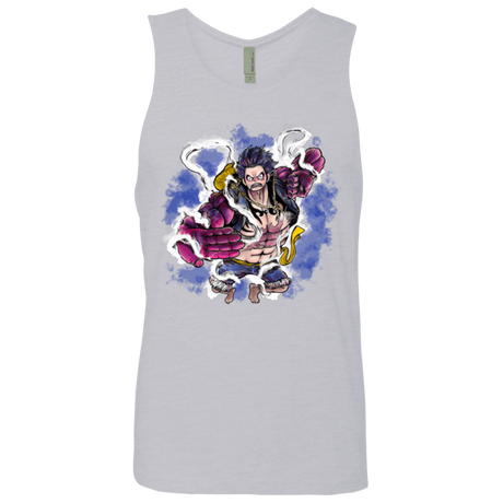 T-Shirts Heather Grey / Small Luffy 3 Men's Premium Tank Top