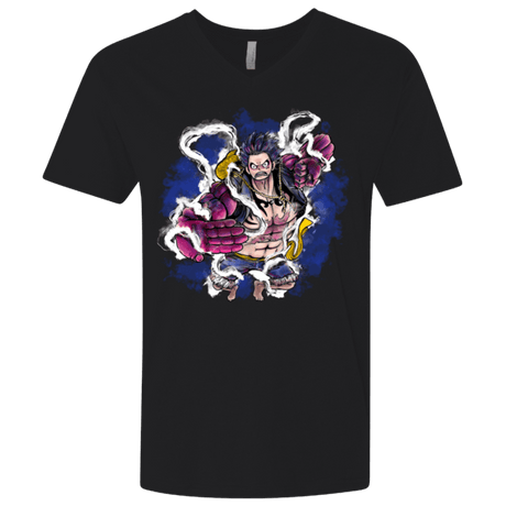 T-Shirts Black / X-Small Luffy 3 Men's Premium V-Neck