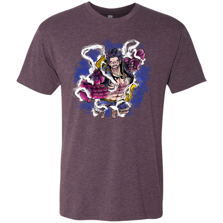 T-Shirts Vintage Purple / Small Luffy 3 Men's Triblend T-Shirt
