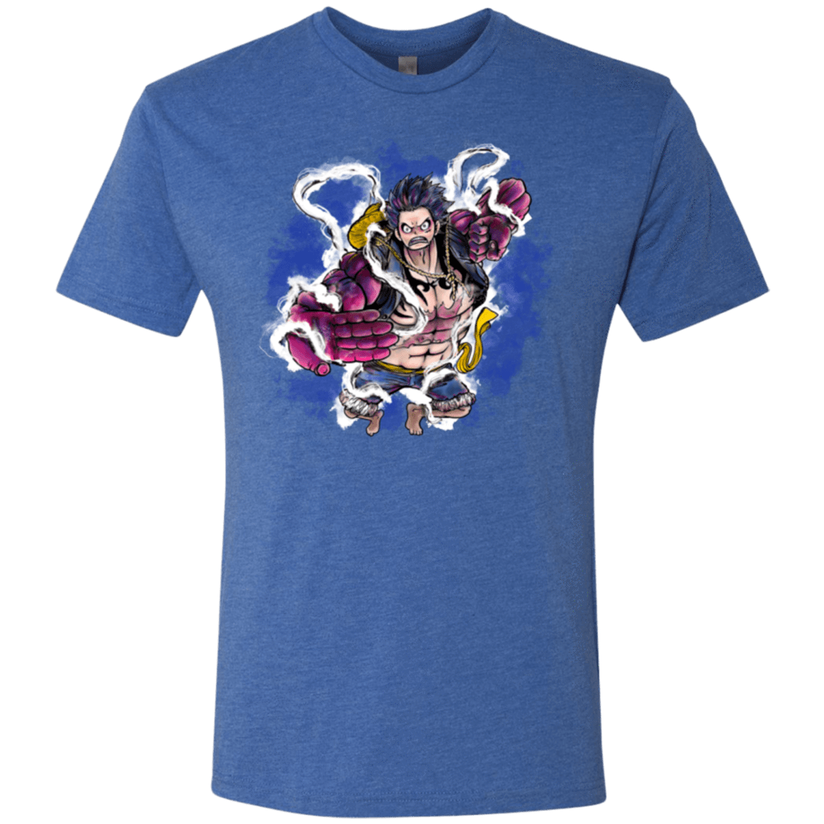 T-Shirts Vintage Royal / Small Luffy 3 Men's Triblend T-Shirt