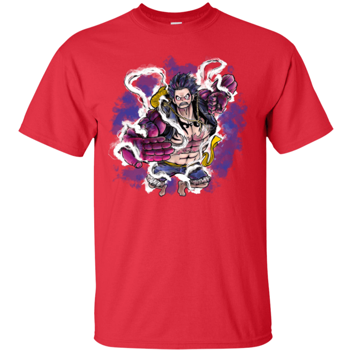 T-Shirts Red / Small Luffy 3 T-Shirt