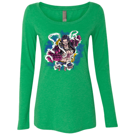 T-Shirts Envy / Small Luffy 3 Women's Triblend Long Sleeve Shirt