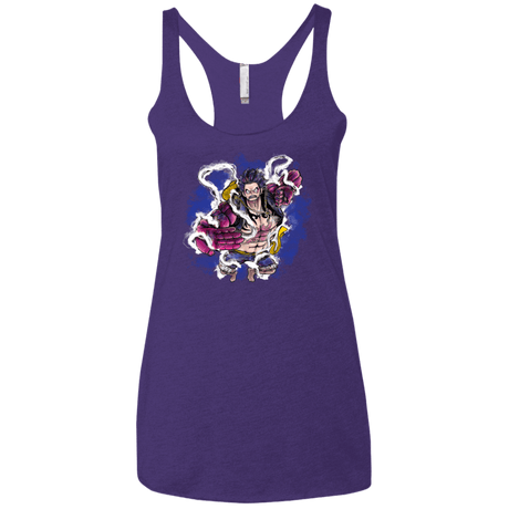 T-Shirts Purple Rush / X-Small Luffy 3 Women's Triblend Racerback Tank