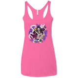T-Shirts Vintage Pink / X-Small Luffy 3 Women's Triblend Racerback Tank