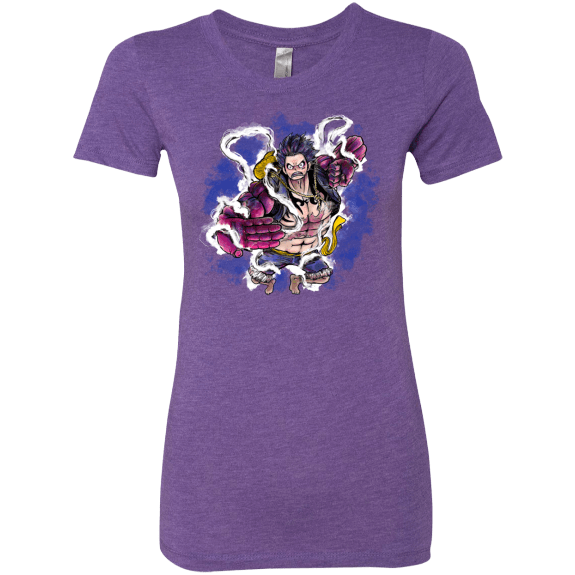 T-Shirts Purple Rush / Small Luffy 3 Women's Triblend T-Shirt