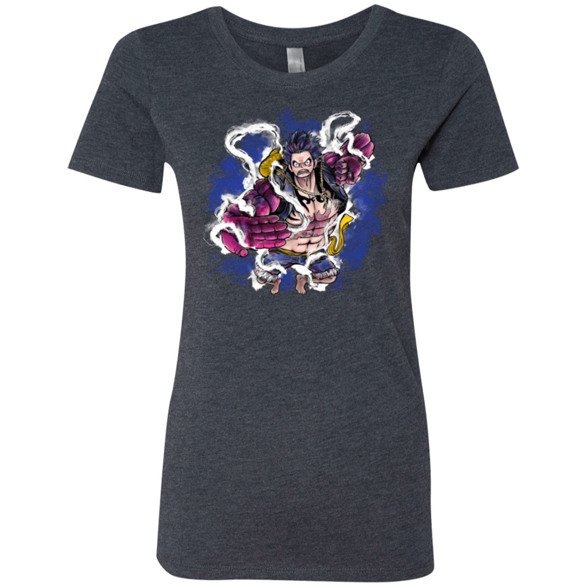 T-Shirts Vintage Navy / Small Luffy 3 Women's Triblend T-Shirt