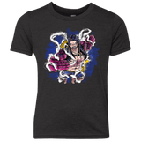 T-Shirts Vintage Black / YXS Luffy 3 Youth Triblend T-Shirt