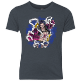 T-Shirts Vintage Navy / YXS Luffy 3 Youth Triblend T-Shirt