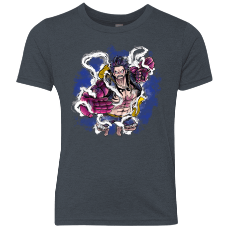 T-Shirts Vintage Navy / YXS Luffy 3 Youth Triblend T-Shirt