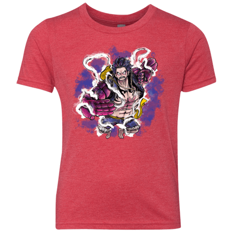 T-Shirts Vintage Red / YXS Luffy 3 Youth Triblend T-Shirt