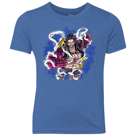 T-Shirts Vintage Royal / YXS Luffy 3 Youth Triblend T-Shirt