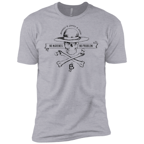 T-Shirts Heather Grey / YXS Luffy Boys Premium T-Shirt