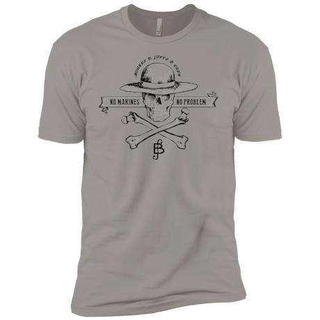 T-Shirts Light Grey / YXS Luffy Boys Premium T-Shirt