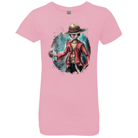 T-Shirts Light Pink / YXS LUFFY Girls Premium T-Shirt
