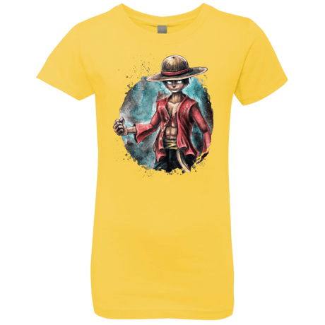 T-Shirts Vibrant Yellow / YXS LUFFY Girls Premium T-Shirt