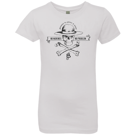 T-Shirts White / YXS Luffy Girls Premium T-Shirt