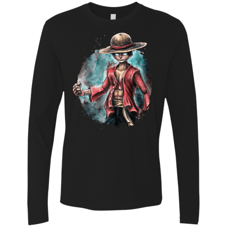 T-Shirts Black / Small LUFFY Men's Premium Long Sleeve