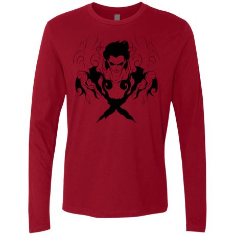 T-Shirts Cardinal / Small Luffy Men's Premium Long Sleeve