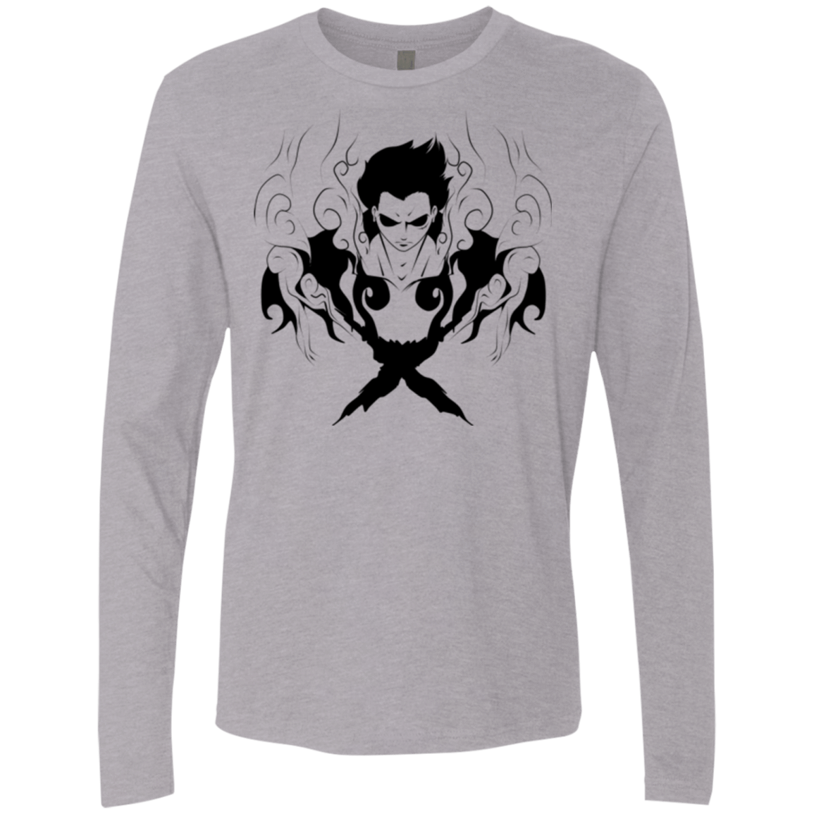 T-Shirts Heather Grey / Small Luffy Men's Premium Long Sleeve