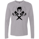 T-Shirts Heather Grey / Small Luffy Men's Premium Long Sleeve
