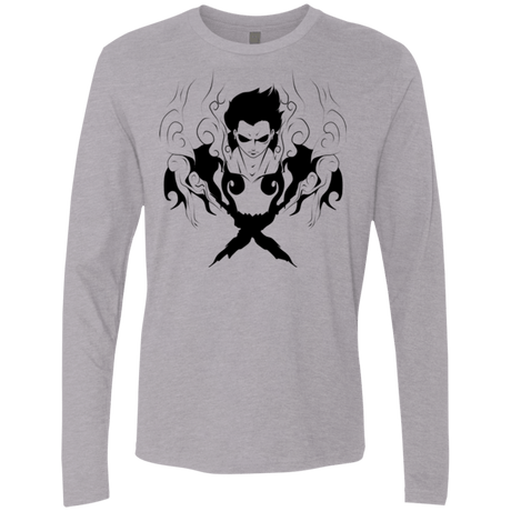 T-Shirts Heather Grey / Small Luffy Men's Premium Long Sleeve