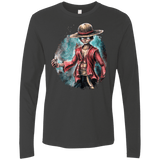 T-Shirts Heavy Metal / Small LUFFY Men's Premium Long Sleeve