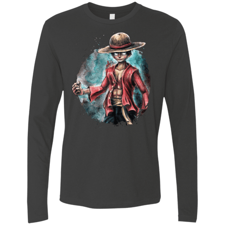 T-Shirts Heavy Metal / Small LUFFY Men's Premium Long Sleeve