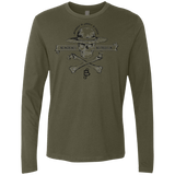T-Shirts Military Green / Small Luffy Men's Premium Long Sleeve