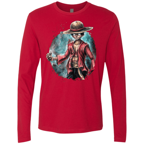 T-Shirts Red / Small LUFFY Men's Premium Long Sleeve