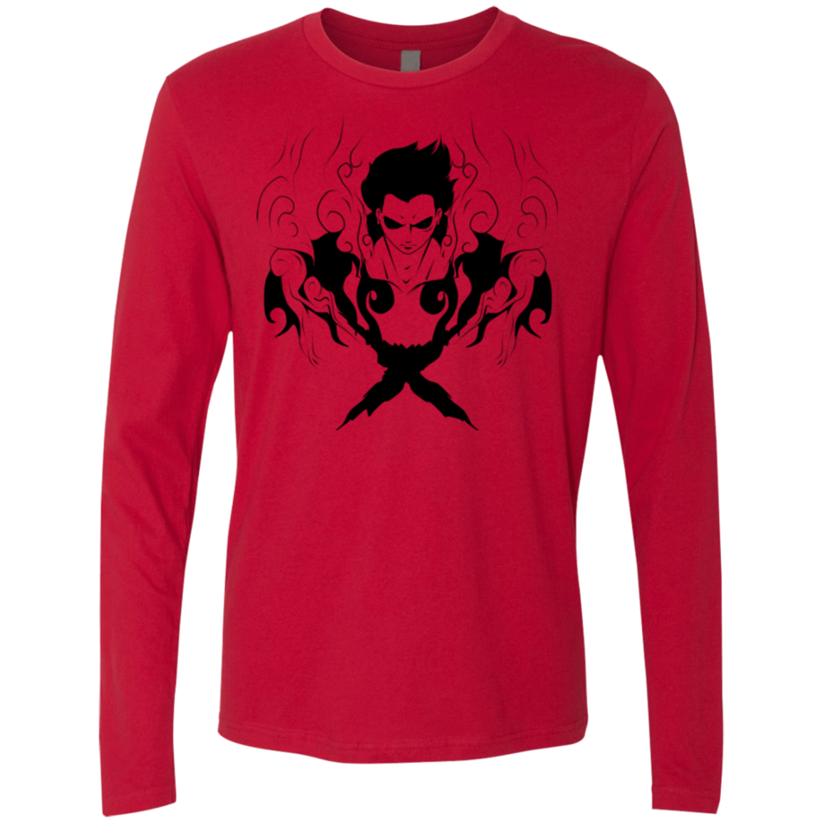 T-Shirts Red / Small Luffy Men's Premium Long Sleeve