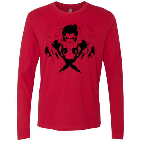 T-Shirts Red / Small Luffy Men's Premium Long Sleeve
