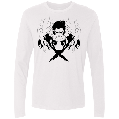 T-Shirts White / Small Luffy Men's Premium Long Sleeve
