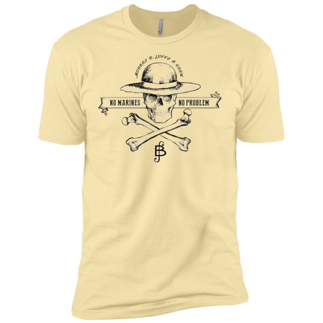 T-Shirts Banana Cream / X-Small Luffy Men's Premium T-Shirt