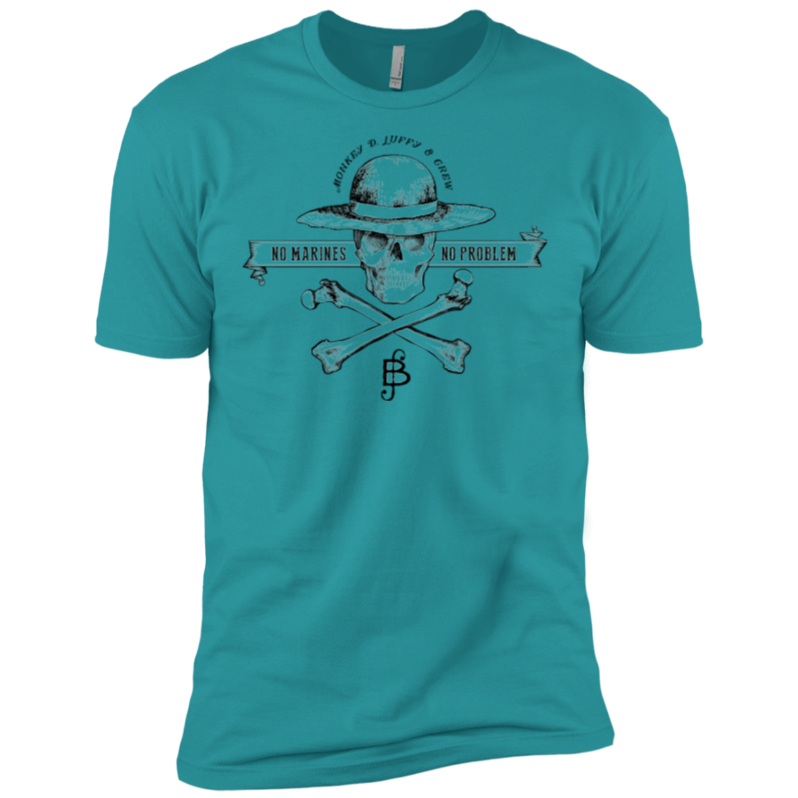 T-Shirts Tahiti Blue / X-Small Luffy Men's Premium T-Shirt