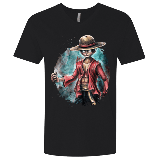 T-Shirts Black / X-Small LUFFY Men's Premium V-Neck