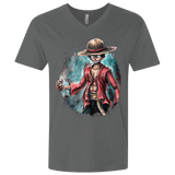 T-Shirts Heavy Metal / X-Small LUFFY Men's Premium V-Neck