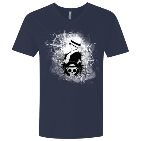 T-Shirts Midnight Navy / X-Small Luffy Men's Premium V-Neck
