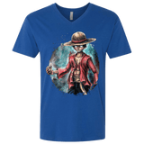 T-Shirts Royal / X-Small LUFFY Men's Premium V-Neck