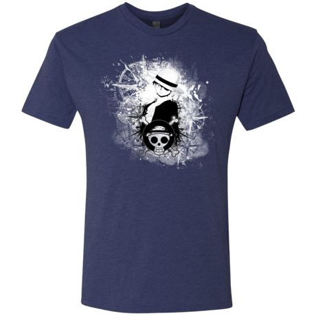 T-Shirts Vintage Navy / Small Luffy Men's Triblend T-Shirt