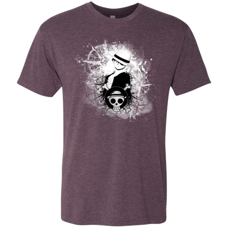 T-Shirts Vintage Purple / Small Luffy Men's Triblend T-Shirt