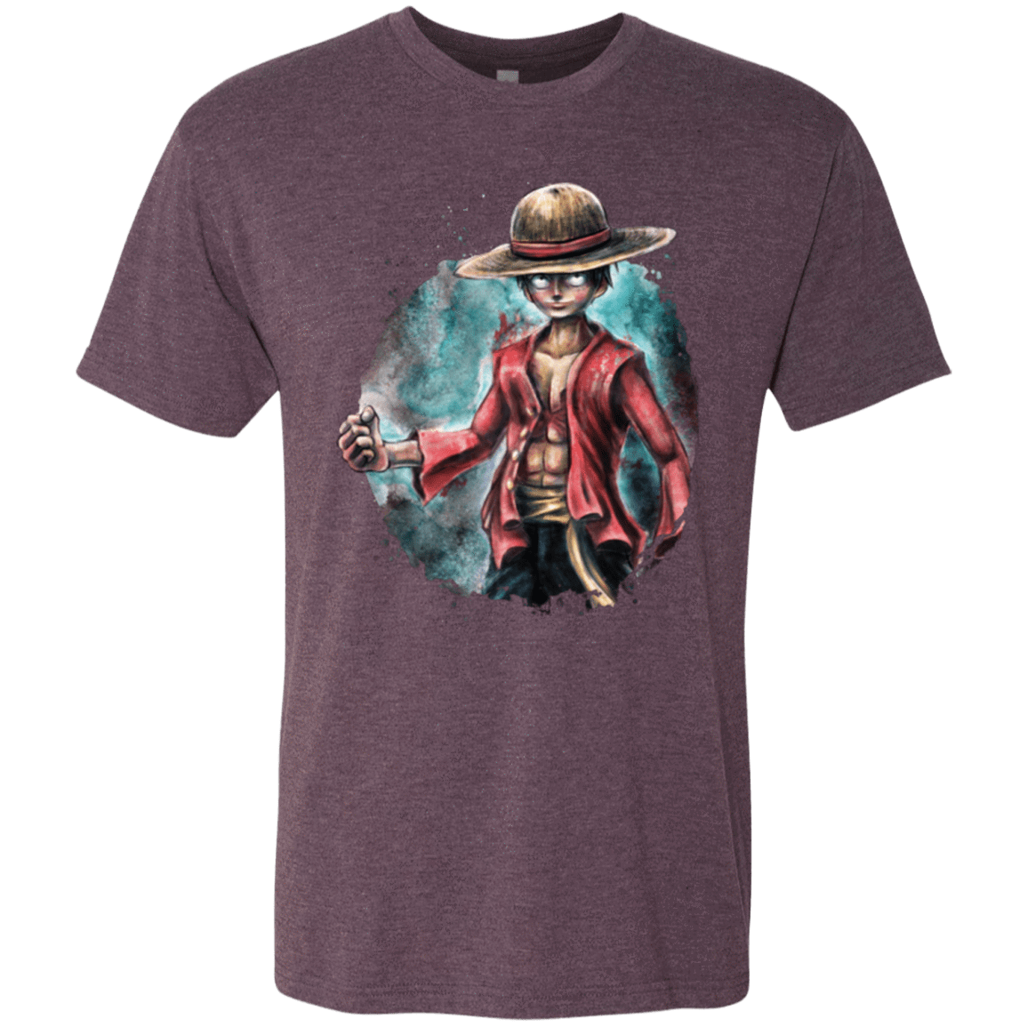 T-Shirts Vintage Purple / Small LUFFY Men's Triblend T-Shirt