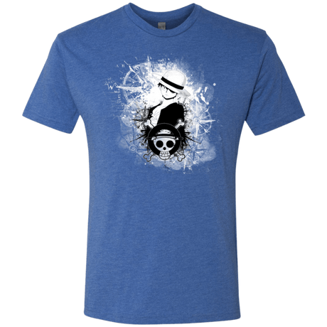 T-Shirts Vintage Royal / Small Luffy Men's Triblend T-Shirt