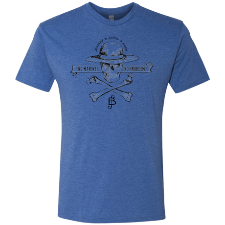 T-Shirts Vintage Royal / Small Luffy Men's Triblend T-Shirt