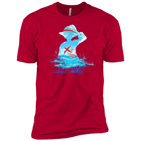 T-Shirts Red / YXS Luffy sea 2 Boys Premium T-Shirt