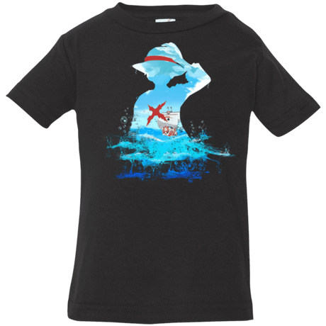 T-Shirts Black / 6 Months Luffy sea 2 Infant Premium T-Shirt