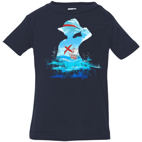 T-Shirts Navy / 6 Months Luffy sea 2 Infant Premium T-Shirt