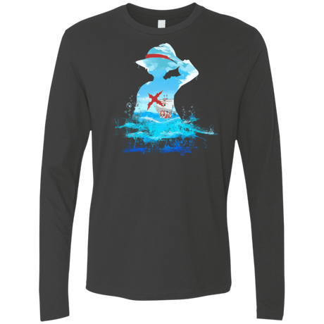 T-Shirts Heavy Metal / Small Luffy sea 2 Men's Premium Long Sleeve